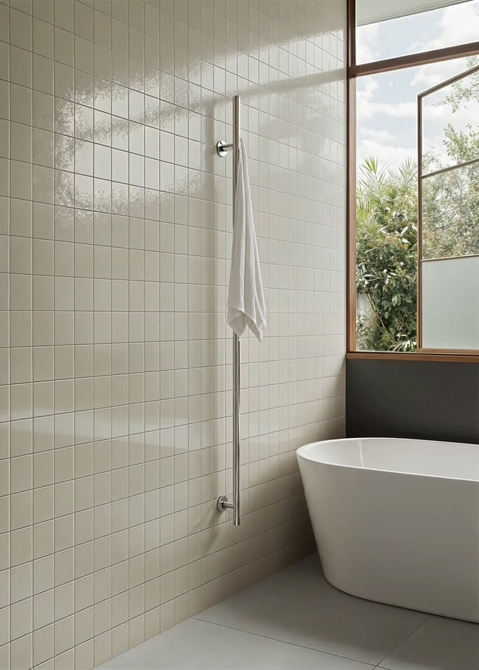 WARM TOWEL TUBE - Sèche-serviettes électriques 60W/120W, image de la galerie 1