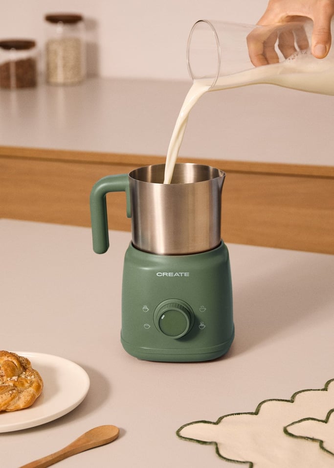 MILK FROTHER RETRO - Mousseur et chauffe-lait avec carafe amovible, image de la galerie 3