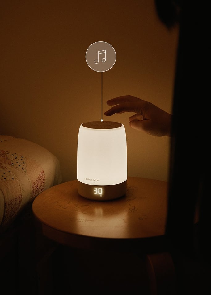 BABY DREAM CONNECT - Lampe de sommeil et de bruit blanc pour bébé avec Wi-Fi, image de la galerie 4
