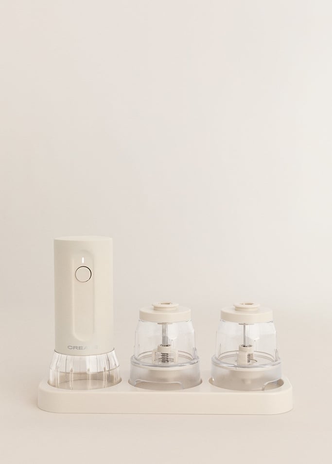 SPICE GRINDER STUDIO PRO - Moulin électrique à épices avec contenants interchangeables, image de la galerie 5