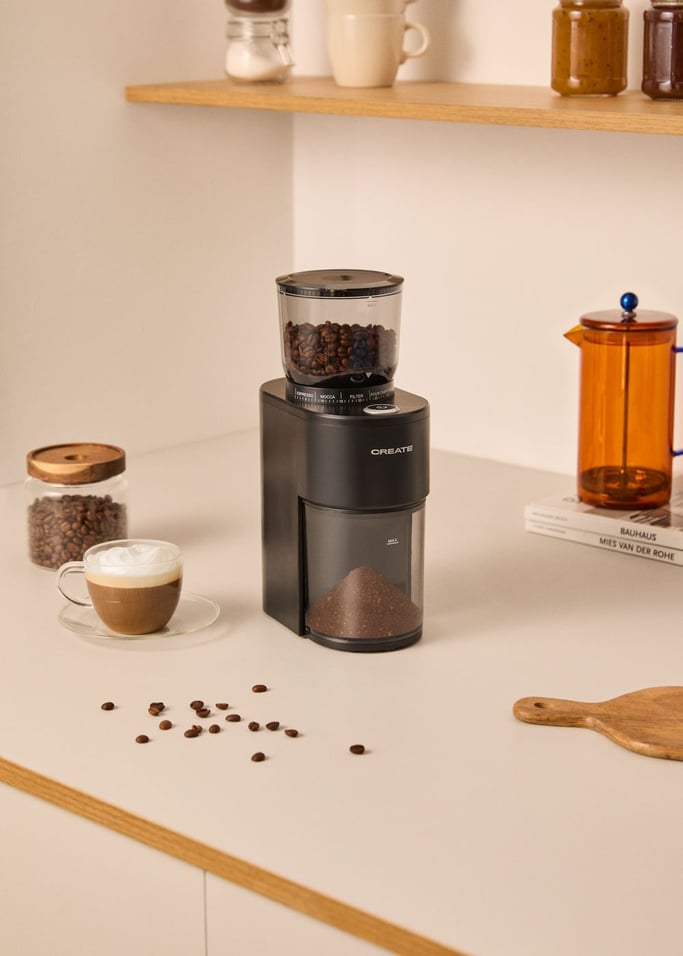 COFFEE GRINDER STUDIO PRO - Moulin à café avec réservoir et 38 niveaux de mouture, image de la galerie 1