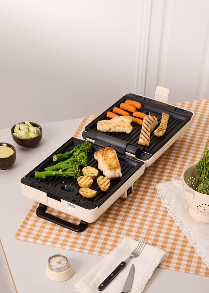 STONE STUDIO - Appareil à croque-monsieur, grill et gaufrier à plaques interchangeables, image de la galerie 3