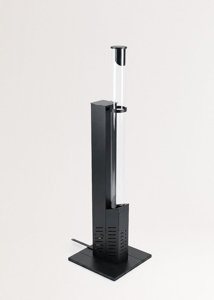 FIRE TUBE HEATER SLIM - Poêle d’extérieur 8,2 kW à pellets sans fumée, image de la galerie 4