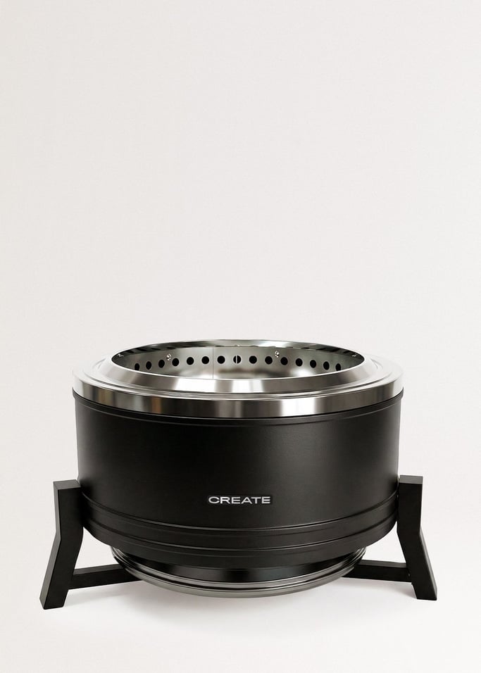 FIRE PIT ROUND - Brasero d’extérieur à pellets de 12 kW sans fumée, image de la galerie 2