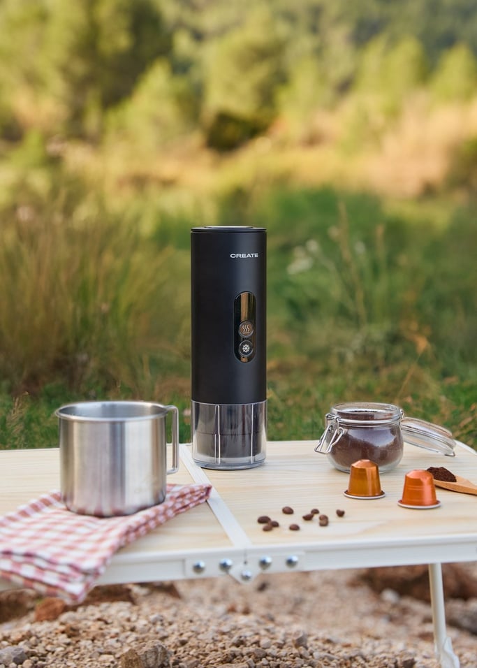 THERA MOVE - Cafetière espresso portable 15 bars pour capsules et café moulu, image de la galerie 1
