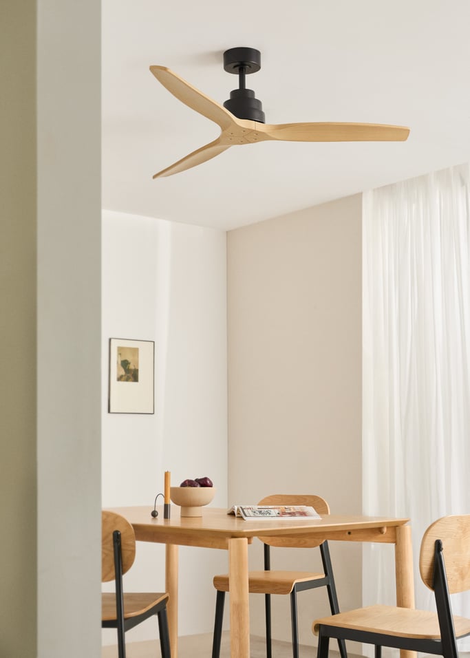 WIND STYLANCE - Ventilateur de plafond silencieux de 40 W avec pales en ABS technique, disponible en plusieurs tailles, image de la galerie 1