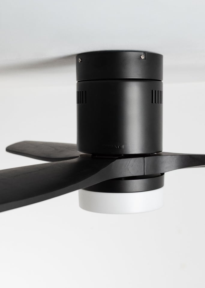 WIND CALM NATURAL WOOD - Ventilateur de plafond 40W silencieux 100% bois, image de la galerie 5