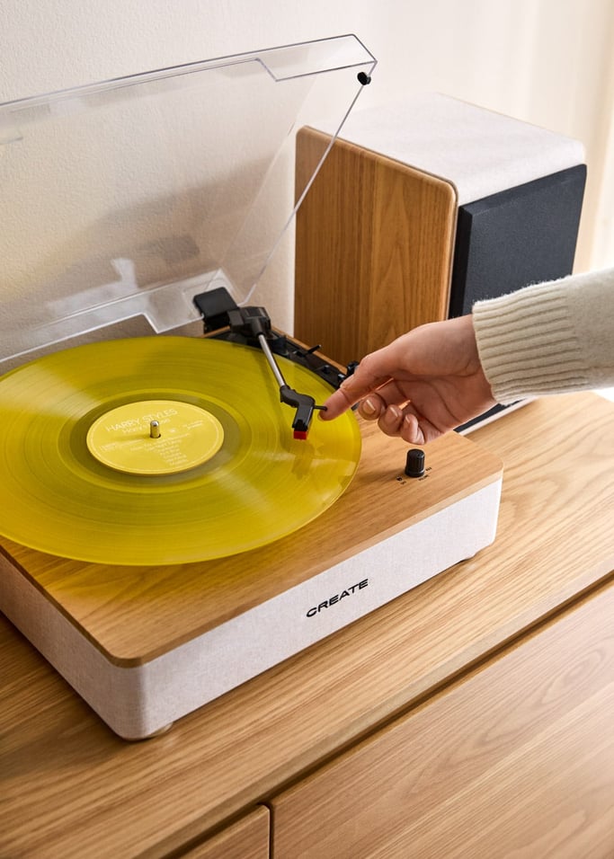 RECORD PLAYER PRO - Tourne-disque avec 2 haut-parleurs externes, Bluetooth et sortie RCA, image de la galerie 3