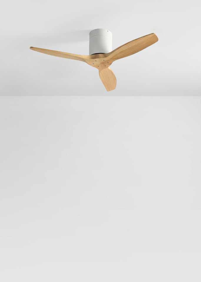 WIND CALM - Ventilateur de plafond silencieux 40W avec pales techniques en ABS de différentes tailles, image de la galerie 2