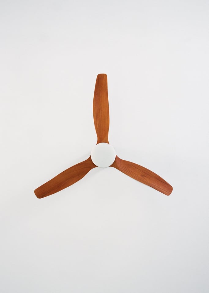 WIND CALM NATURAL WOOD - Ventilateur de plafond 40W silencieux 100% bois, image de la galerie 6