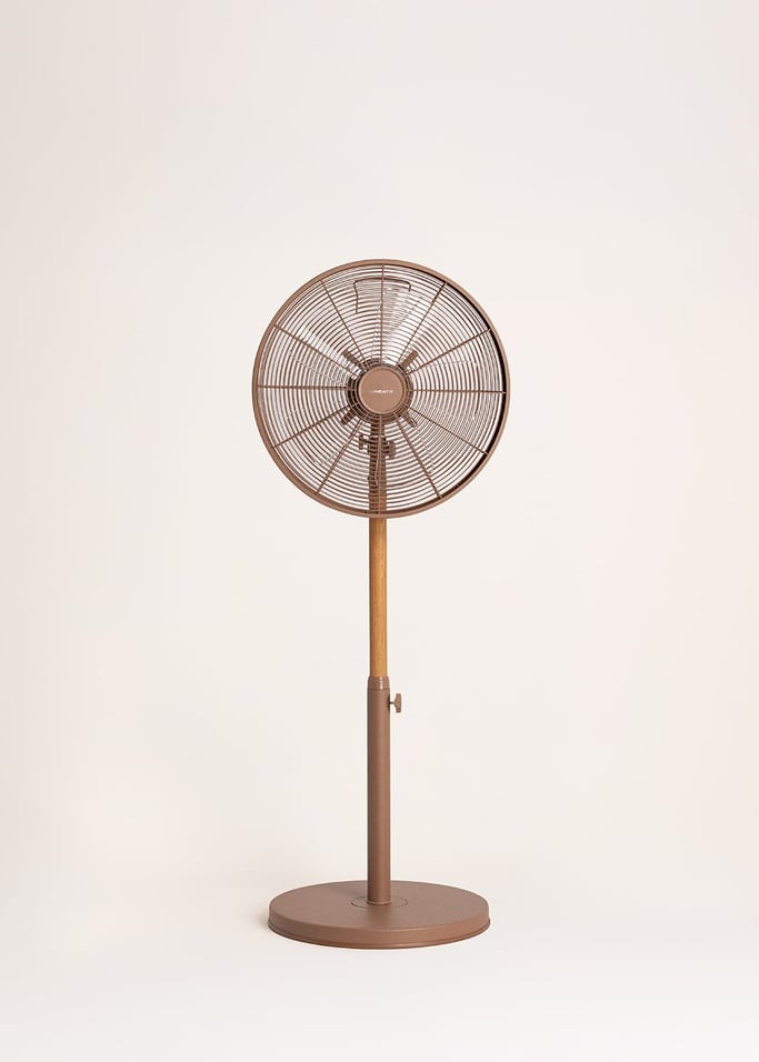 AIR STAND WOOD - Ventilateur sur pied oscillant de style rétro 50 W, image de la galerie 6