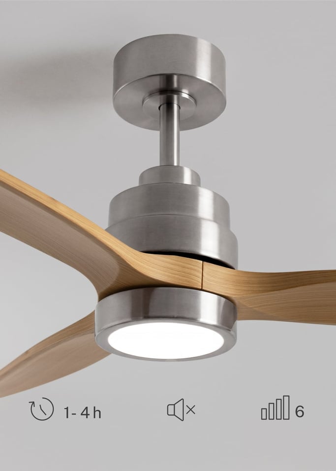 WIND STYLANCE - Ventilateur de plafond silencieux de 40 W avec pales en ABS technique, disponible en plusieurs tailles, image de la galerie 4