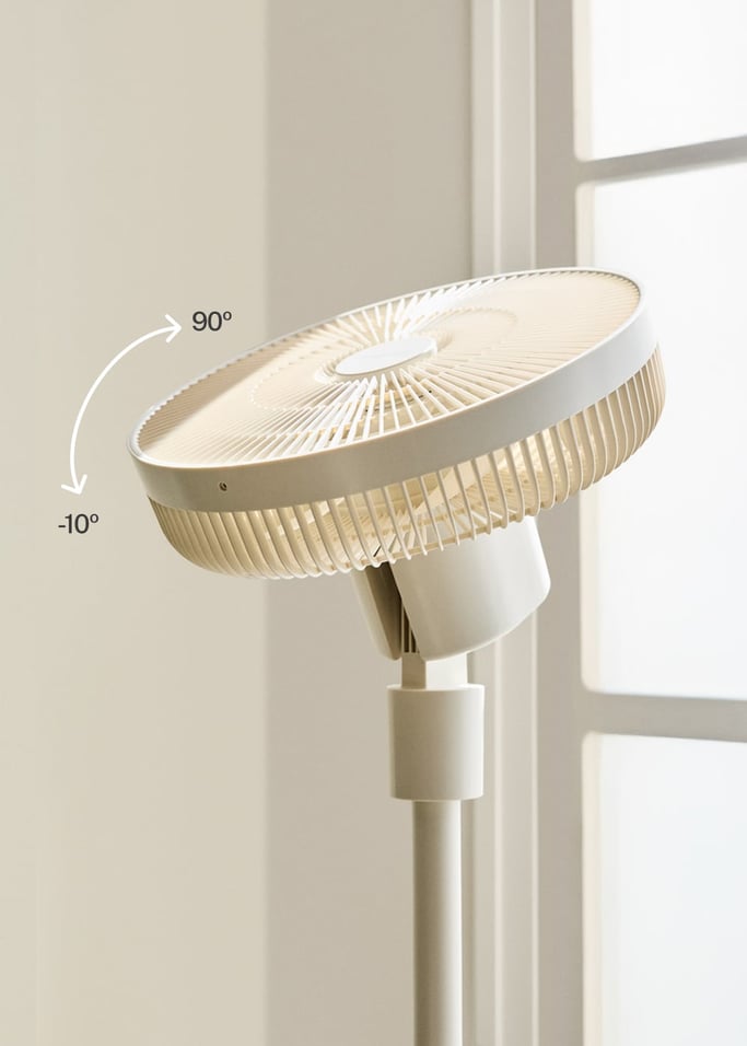 Ventilateur sur pied oscillant 3D AIR STAND 3D - Ultra-silencieux 3D 30 W, image de la galerie 4