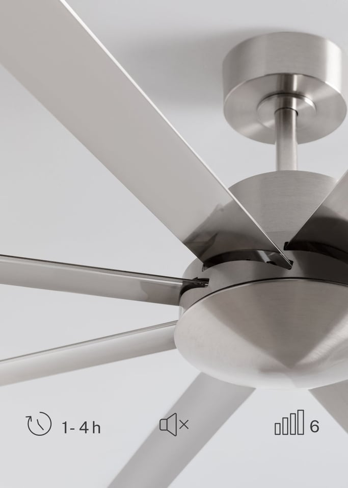 WIND INDUSTRIAL - Ventilateur de plafond 40W silencieux plusieurs tailles disponibles, image de la galerie 4