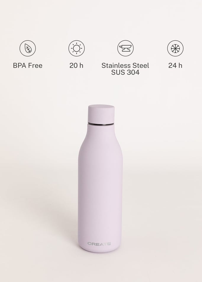 BOTTLE STUDIO - Bouteille isotherme en acier inoxydable plusieurs tailles, image de la galerie 2