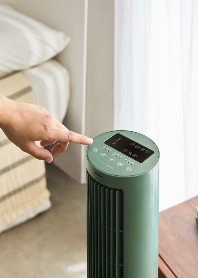 AIR TOWER LARGE - Ventilateur colonne oscillant 60 W et 100 cm de hauteur, image de la galerie 2