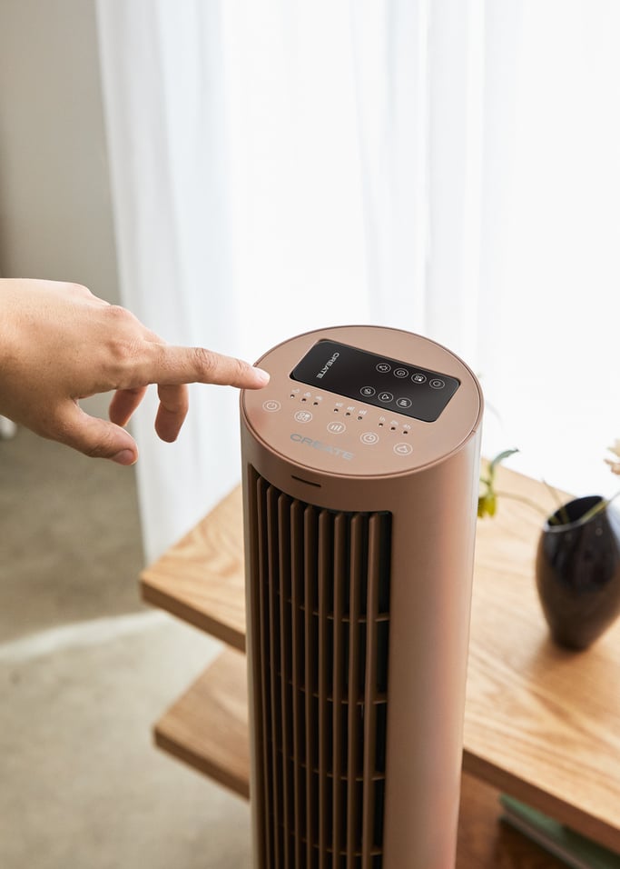 AIR TOWER LARGE - Ventilateur colonne oscillant 60 W et 100 cm de hauteur, image de la galerie 2