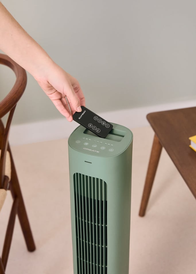 AIR TOWER - Ventilateur colonne oscillant 50W et 77 cm de hauteur, image de la galerie 5