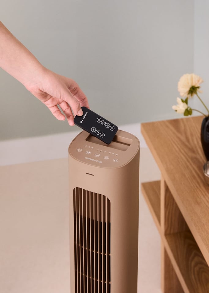 AIR TOWER - Ventilateur colonne oscillant 50W et 77 cm de hauteur, image de la galerie 5