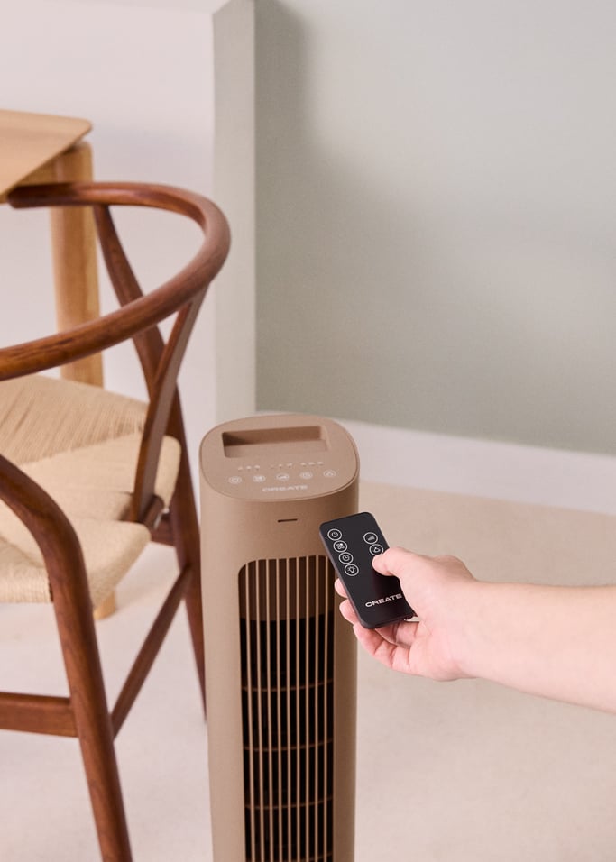 AIR TOWER - Ventilateur colonne oscillant 50W et 77 cm de hauteur, image de la galerie 4