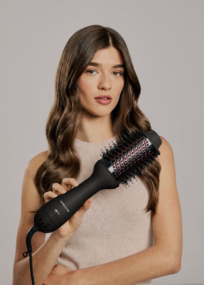 CERAMIC LED VOLUME STYLER - Brosse volumisante avec double traitement LED, image de la galerie 7