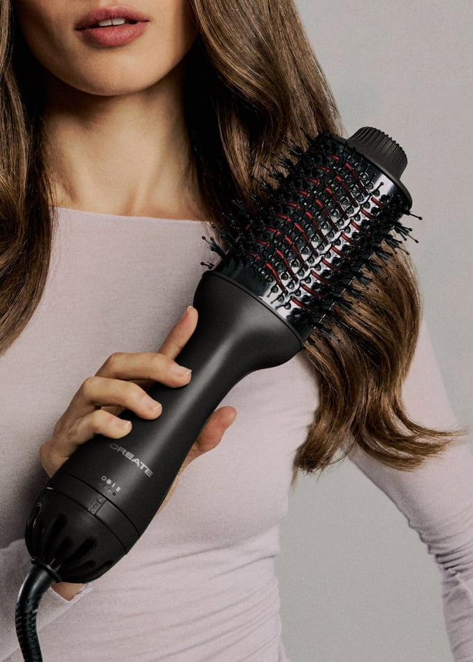 CERAMIC LED VOLUME STYLER - Brosse volumisante avec double traitement LED, image de la galerie 1