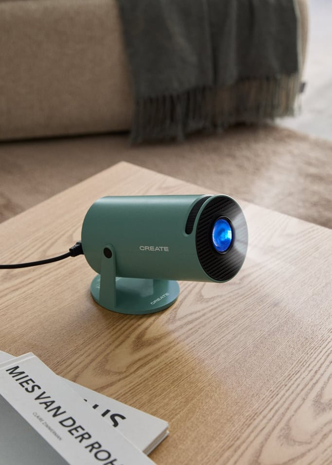 PROJECTOR STUDIO COMPACT - Projecteur Smart HD avec Wi-Fi, Bluetooth et rotation à 180º, image de la galerie 1
