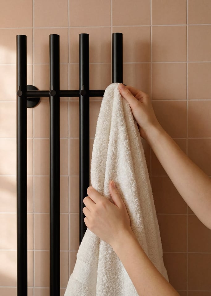 WARM TOWEL TUBE - Sèche-serviettes électriques 60W, 120W, 240W, image de la galerie 2