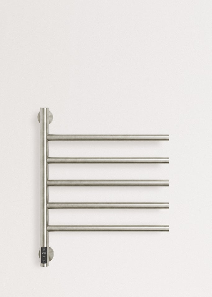 WARM TOWEL MINIMAL - Sèche-serviettes électrique 80W avec barres pivotantes à 180º, image de la galerie 2