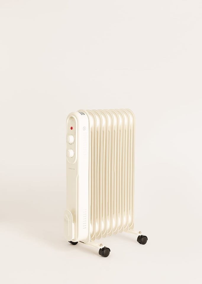 WARM OIL RETRO - Radiateur à bain d’huile 9 éléments 2000 W avec roulettes, image de la galerie 6