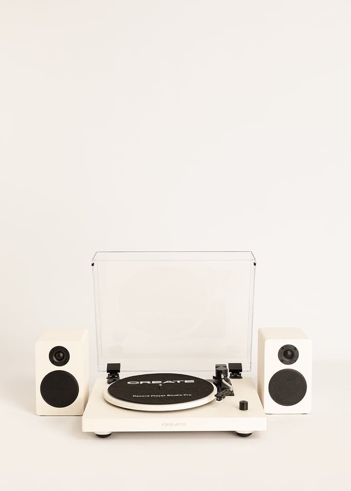 RECORD PLAYER STUDIO PRO - Platine vinyle avec 2 enceintes externes, Bluetooth et sortie RCA, image de la galerie 10