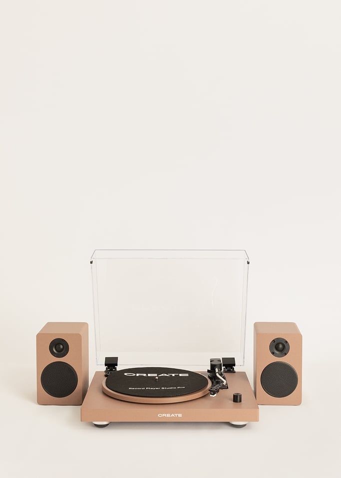 RECORD PLAYER STUDIO PRO - Platine vinyle avec 2 enceintes externes, Bluetooth et sortie RCA, image de la galerie 11