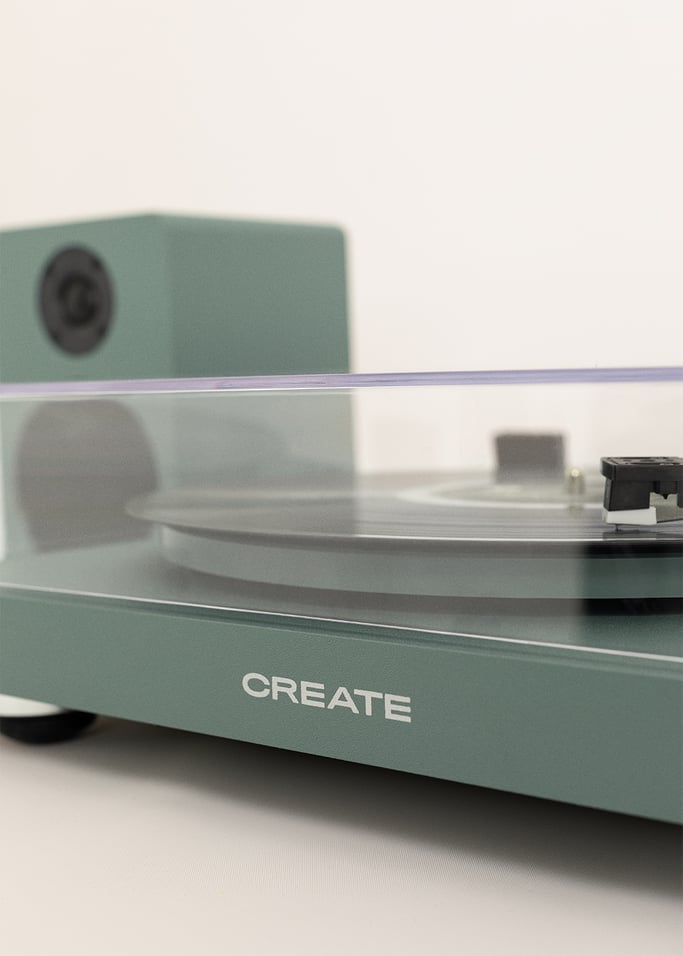 RECORD PLAYER STUDIO PRO - Platine vinyle avec 2 enceintes externes, Bluetooth et sortie RCA, image de la galerie 5
