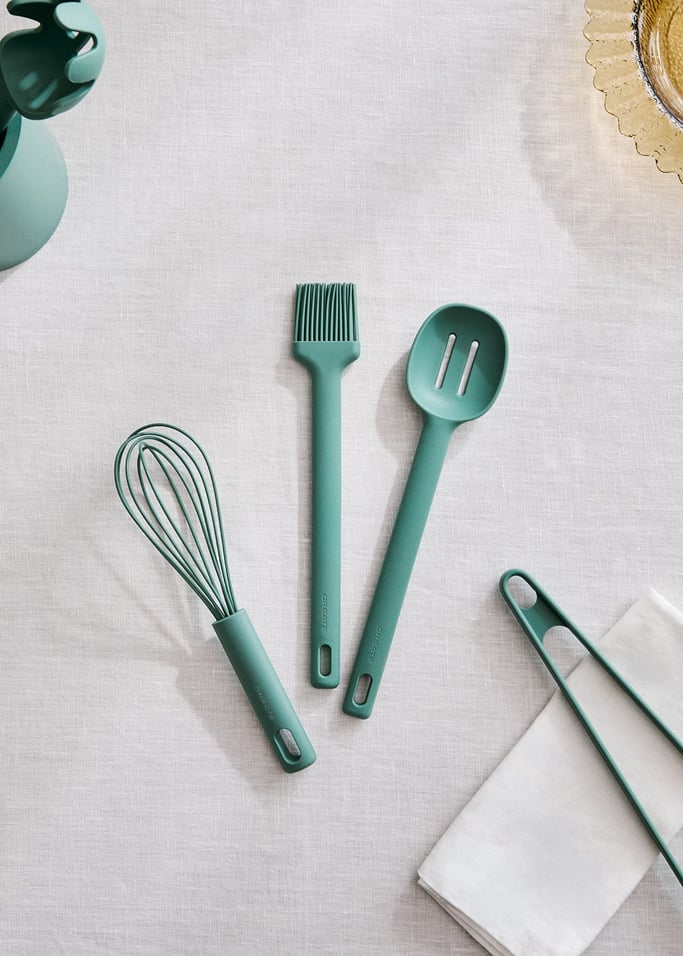 KITCHENWARE STUDIO - Set de 9 ustensiles de cuisine en silicone sans raccords, image de la galerie 2