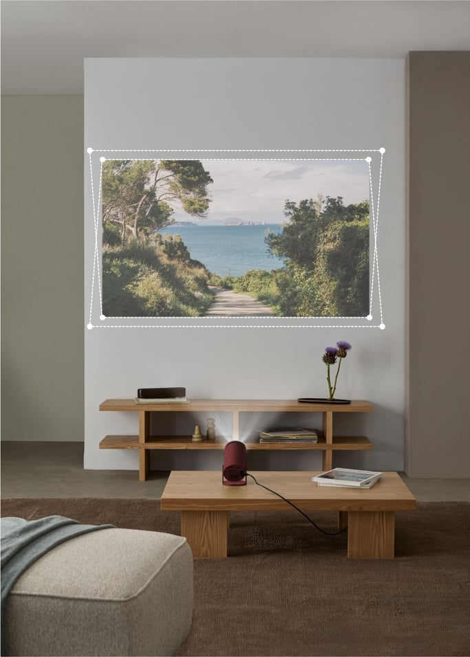 PROJECTOR STUDIO COMPACT - Projecteur Smart HD avec Wi-Fi, Bluetooth et rotation à 180º, image de la galerie 5