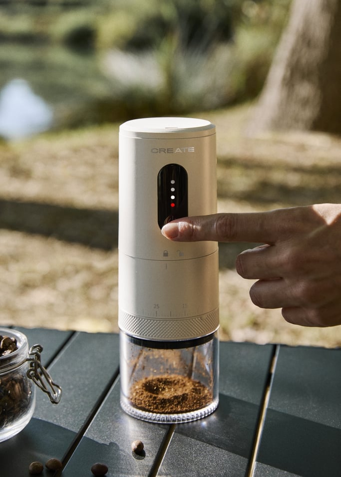 COFFEE GRINDER MOVE - Moulin à café sans fil avec 38 niveaux de mouture, image de la galerie 4
