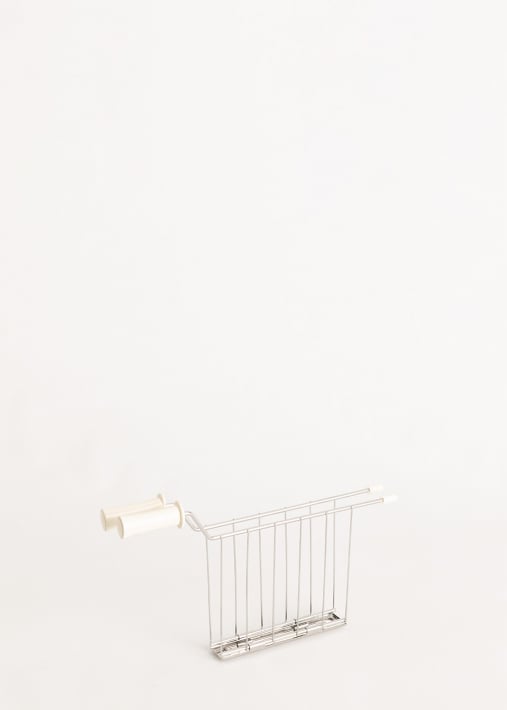 SET di 2 GRIGLIE CON PINZA per toast con Toast Retro Piccolo e Toast Stylance Piccolo