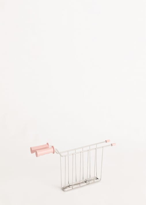 SET di 2 GRIGLIE CON PINZA per toast con Toast Retro Piccolo e Toast Stylance Piccolo