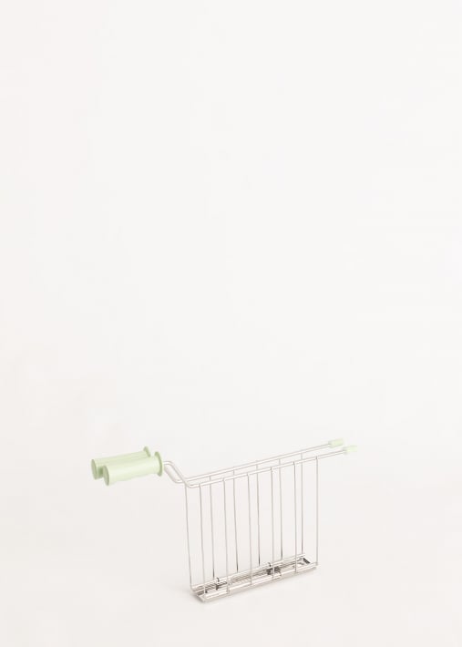 SET di 2 GRIGLIE CON PINZA per toast con Toast Retro Piccolo e Toast Stylance Piccolo