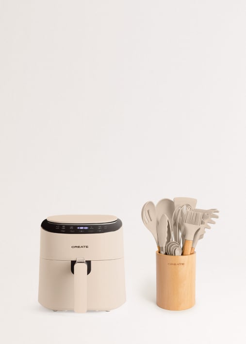 Pack AIR FRYER PRO COMPACT 3.5 L + Set di utensili da cucina