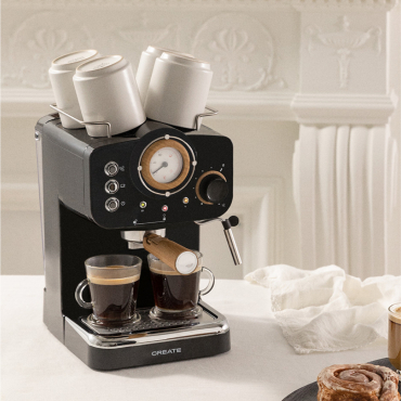 THERA RETRO - Macchina Da Caffè Espresso Nero