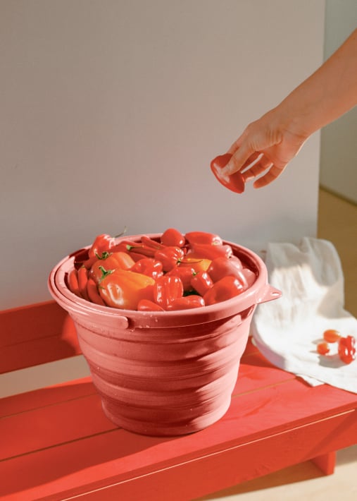 KITCHENWARE STUDIO - Cesto pieghevole multiuso 10L