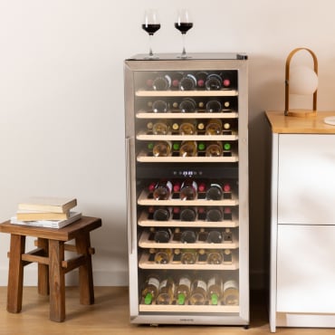 WINECOOLER XXL - Cantinetta Per Vini 70 Bottiglie Inox