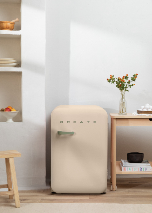 FRIDGE RETRO 107L - Frigorifero in stile retrò