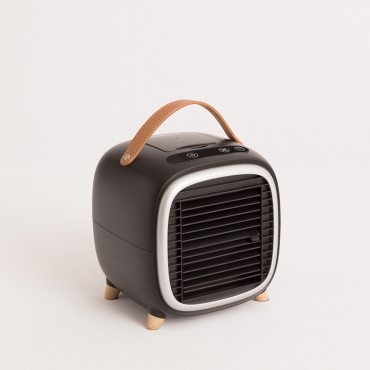 Ventilatore Da Tavolo Ricaricabile, 100 Velocità Ventilatore Da Scrivania Silenzioso Con Display LED, Inclinazione 105°, Portatile USB Potente Per