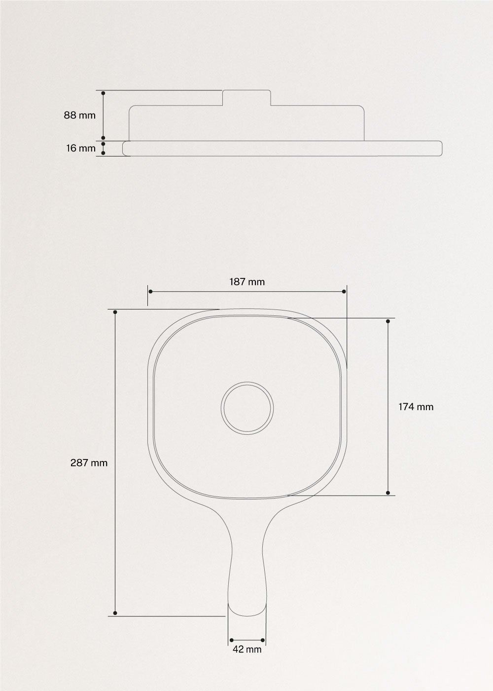 KITCHENWARE ESSENTIALS - Portaformaggio in legno di acacia, medidas foto vertical