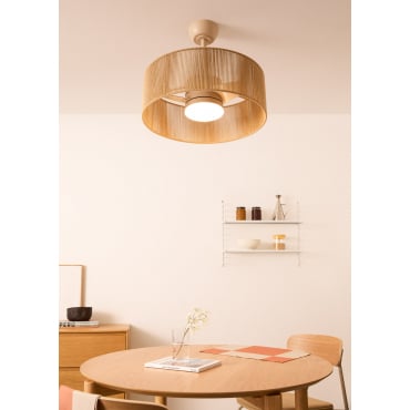 Ventilatore Da Soffitto Con Illuminazione Plafoniera Silenziosa Con Ventilatore Lampada Da Soffitto Camera Da Letto Funzione Di Memoria Di Raffreddamento 18 Watt Led 1100lm 3000k Pxh 30x12 Cm 72834929