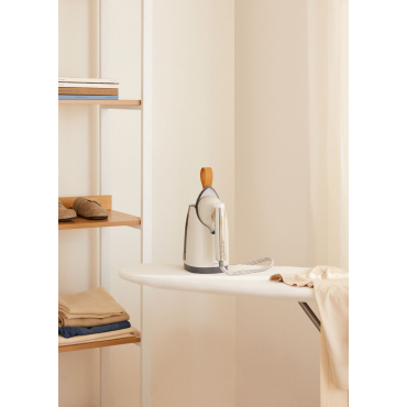 IRON DUAL PRO - Ferro Da Stiro Verticale E Orizzontale Da 800 Ml Con 4 Modalità Di Stiratura Bianco Sporco