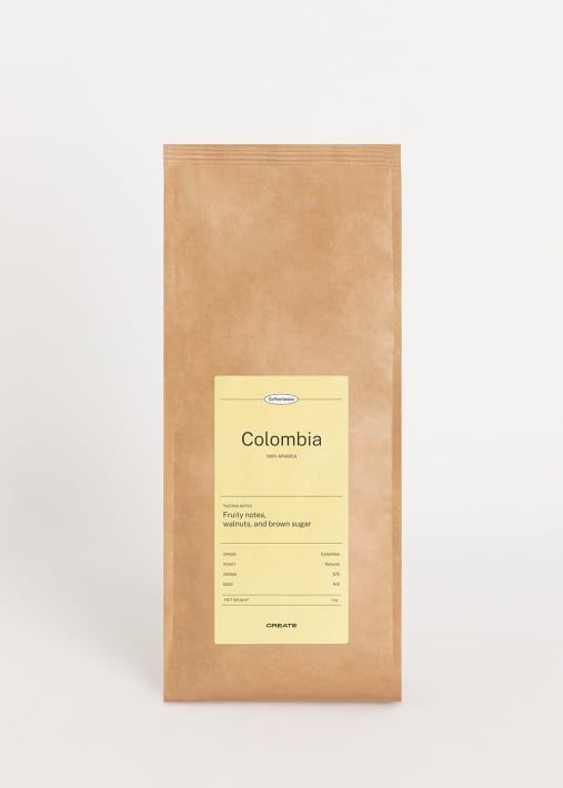 CAFFÈ SPECIALITÀ COLOMBIA 100% ARABICA - Caffè specialità Colombia in grani e macinato, disponibile in varie misure