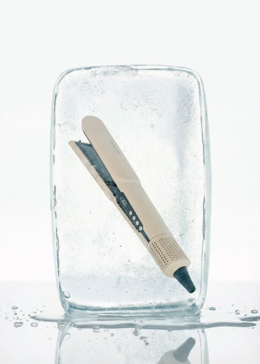 CERAMIC AIR STYLER DUAL - Piastra asciugacapelli ionica 2 in 1 per capelli bagnati o asciutti con rivestimento in ceramica